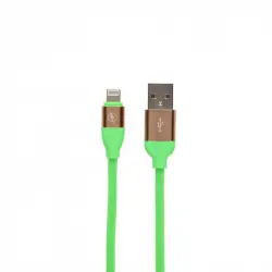 Contact Cable USB-A a Lightning 1.5m Verde