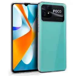 Cool Funda Silicona Transparente para Xiaomi Poco C40