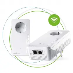 Devolo - Powerline Devolo Magic 2 Wi-Fi Next Starter Kit (kit de 2) (Reacondicionado casi a estrenar).