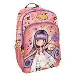Mochila triple Safta Gorjuss Little dancer adaptable a carro