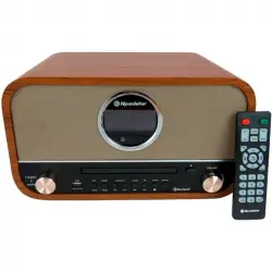 Roadstar HRA-1782NBT Microcadena Vintage CD/Bluetooth/AUX/USB Madera