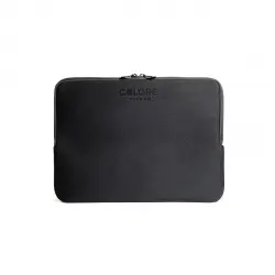 TUCANO - Funda Negra Neopreno Colore Para Portátiles De 33,78 A 35,56 Cm (13,3" A 14'') Y MacBook Pro 15"