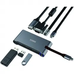 Urban Factory TCM15UF HUB USB-C/HDMI 4K/VGA