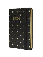 Agenda anual 2024 Finocam A7 Flexi Joy F2 semana vista horizontal Dotts
