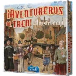 Asmodee ¡Aventureros Al Tren! Amsterdam Juego de Mesa