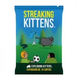 Asmodee Streaking Kittens Juego de Cartas Expansión