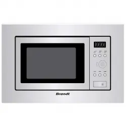 Brandt - Microondas Integrable 17 Litros, Con Grill - BMS6112X