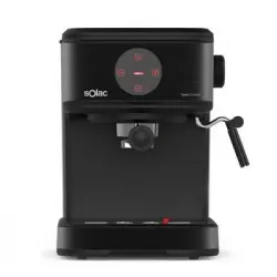 Cafetera Espresso Solac Taste Control Negro