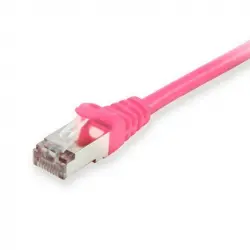 Equip Cable de Red Platinum S/FTP Libre de Halógenos Cat 6A 0.5m Rosa
