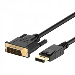 Ewent Cable Adaptador Displayport a DVI-D V1.2 4K 3m Macho/Macho Negro
