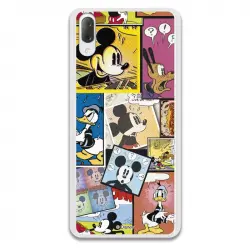 Funda Oficial Disney Mickey Comic Para Sony Xperia L3