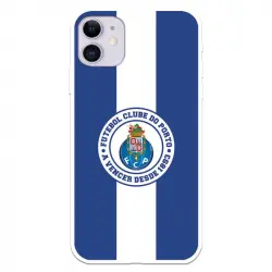 Funda Para Iphone 11 Del Fútbol Club Oporto Escudo Rayas Azul Y Blanco - Licencia Oficial Fútbol Club Oporto
