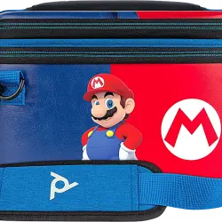 Funda - PDP Pull-N-Go Case Mario , 2 en 1, Para Nintendo Switch/ Switch Lite, Multicolor