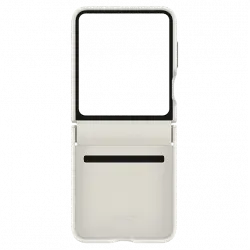 Funda - Samsung EF-VF731PUEGWW, Para Galaxy Z Flip5, Crema
