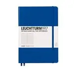 Libreta A5 Leuchtturm 1917 Medium tapa dura rayada azul real