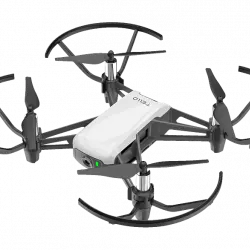 Mini Drone - DJI Ryze TELLO, HD (720p), 5 MP, 8 m/s, Distancia 100 metros, Hasta 13 minutos, Blanco