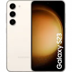 Móvil - Samsung Galaxy S23 5G, Cotton White, 128GB, 8GB RAM, 6.1" FHD+, Qualcomm Snapdragon, 3900mAh, Android 13