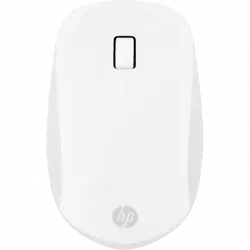 Ratón inalámbrico - HP 410 Bluetooth®, Batería hasta 1 año, 2000 DPI, Chromebook, Blanco