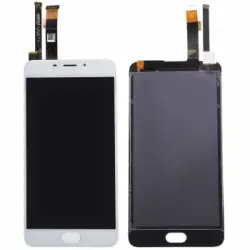 Reemplazo Lcd Display + Touch Screen Unit Blanco Para Meizu M3e / Meilan E + Kit