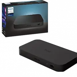 Sincronizador HDMI - Philips Hue Play Sync Box, Smart Lights, Hasta 4K, Bluetooth, WiFi, Negro