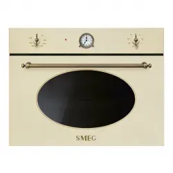 Smeg - Microondas integrable Smeg 40 litros y grill - SF4800MPO.