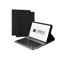 SUBBLIM - Funda Con Teclado Bluetooth Para Lenovo Tab M10 HD TB-X306