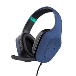 Trust - Auriculares Gaming Con Micrófono GXT415 ZIROX Azul