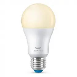 WIZ A60 Whites Bombilla Inteligente Wi-Fi Blanco Cálido E27
