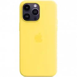 APPLE Funda de silicona con MagSafe para el iPhone 14 Pro Max, Amarillo canario