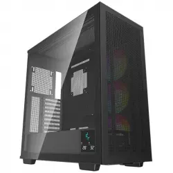 DeepCool MORPHEUS Semitorre ATX Cristal Templado USB-C Negra