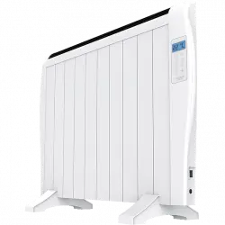 Emisor térmico - Cecotec Ready Warm 2000 Thermal, 1500 W, Pantalla LCD, Mando, Blanco