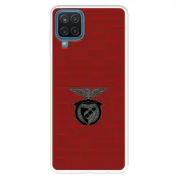 Funda Para Samsung Galaxy A22 4g Del Escudo Fondo Granate - Licencia Oficial Benfica