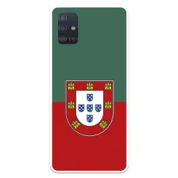 Funda Para Samsung Galaxy A51 Del Federación Portuguesa De Fútbol Bicolor - Licencia Oficial Federación Portuguesa De F