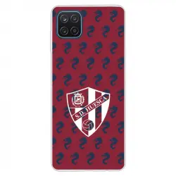 Funda Para Samsung Galaxy M12 Del Huesca Patrón Dragones - Licencia Oficial Sd Huesca