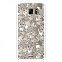 Funda Para Samsung Galaxy S7 Edge Oficial De Disney Tambor Patrones - Bambi