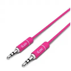 ILuv - Cable Aux-In 3,5 Mm ICB110 Rosa