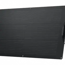 Panel solar - EcoFlow 100W, Portátil, Flexible, Fibra de vidrio, 2.3 kg, Negro