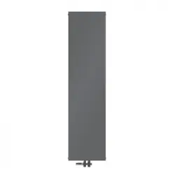 Radiador De Baño 1800x452 Mm Antracita Con Juego De Conexión Al Suelo Ml-design