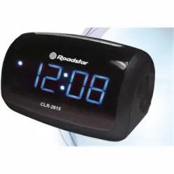 Todoelectro.es Reloj Despertador Roadstar Clr-2615 - Display 1.8'' Lcd Blanco - 2 Alarmas -