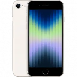 APPLE iPhone SE (3ª gen.), Blanco Estrella, 256 GB, 5G, 4.7" Retina HD, Chip A15 Bionic, iOS