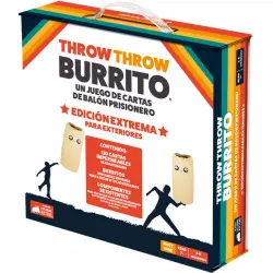 Asmodee Throw Throw Burrito Edición Extrema para Exteriores Juego de Cartas