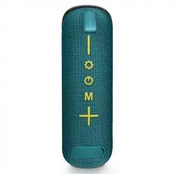BigBen Tube Altavoz Bluetooth Portátil con Efectos de Iluminación 30W Azul