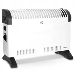 Briebe BRI-128215 Radiador Convector Eléctrico 2000W Blanco