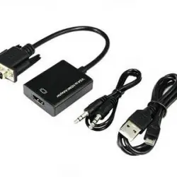 Cable Temium Convertidor VGA/HDMI