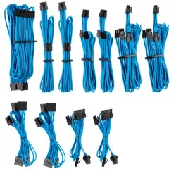 Corsair CP-8920225 Kit Profesional Cables de PSU Premium Tipo 4 Gen 4 Azul