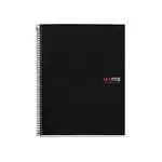 Cuaderno A4 Miquelrius negro cuadrícula