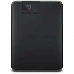 Disco duro externo - WD Elements™, Portátil, Con tecnología flash, USB 3.0, 2.5", Para Windows® y macOS, Negro