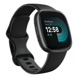 Fitbit - Fitbit Versa 4 Negro Smartwatch + Suscripción Premium.