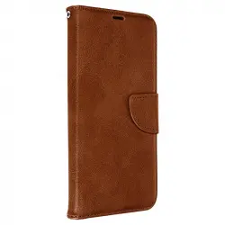 Funda Galaxy A54 5g Tarjetero Y Soporte Vídeo Correa Marrón