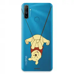 Funda Para Realme C3 Oficial De Disney Winnie Columpio - Winnie The Pooh
